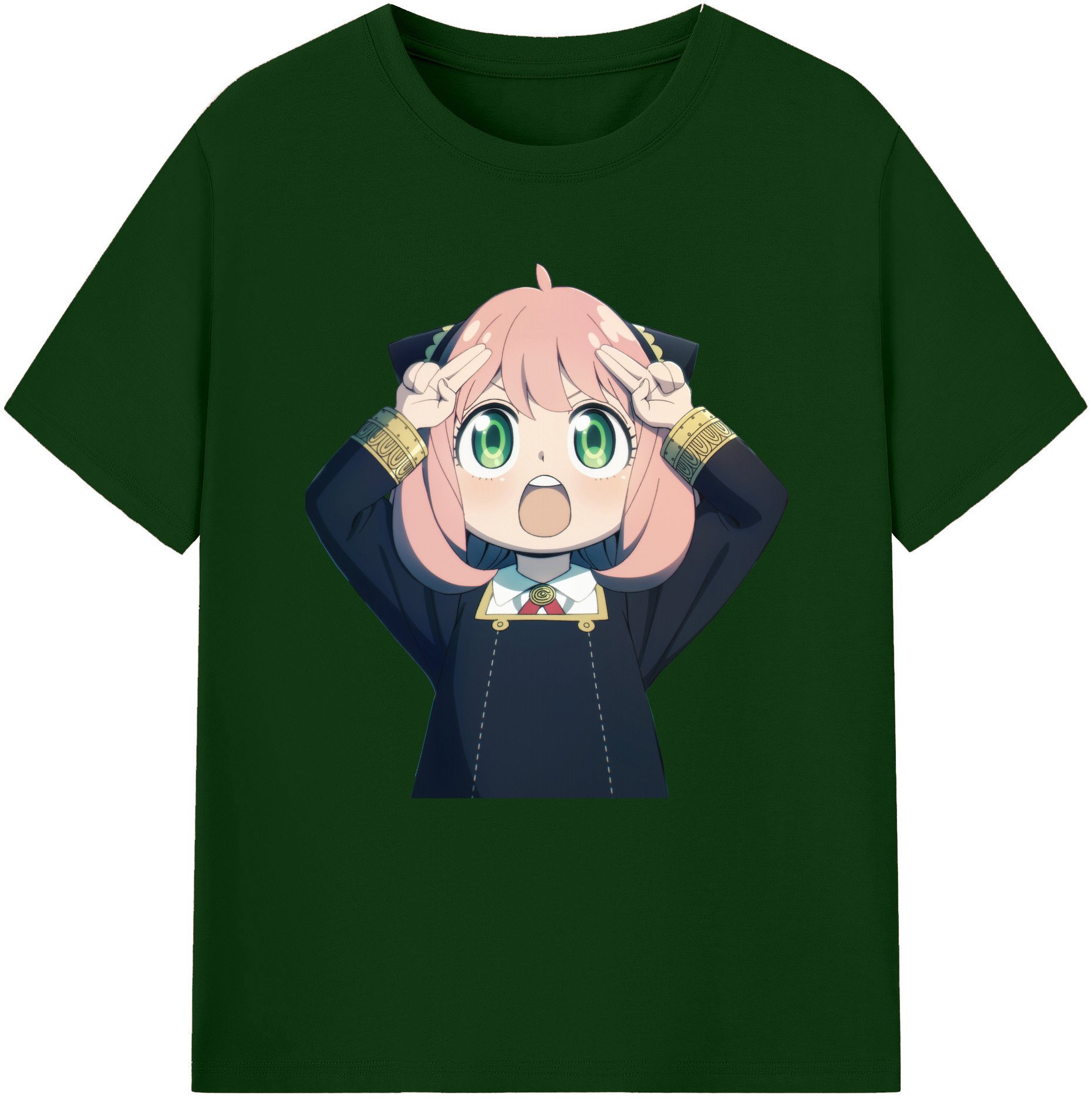（画像用） SPY×FAMILY间谍家家酒 綿100％半袖Tシャツ（フロントプリント）
